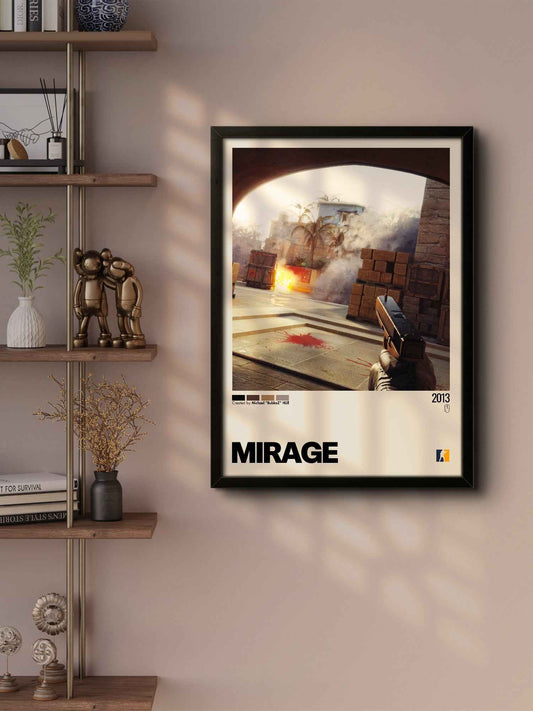 Quadro: Mirage (Counter - Strike) - Quadraê
