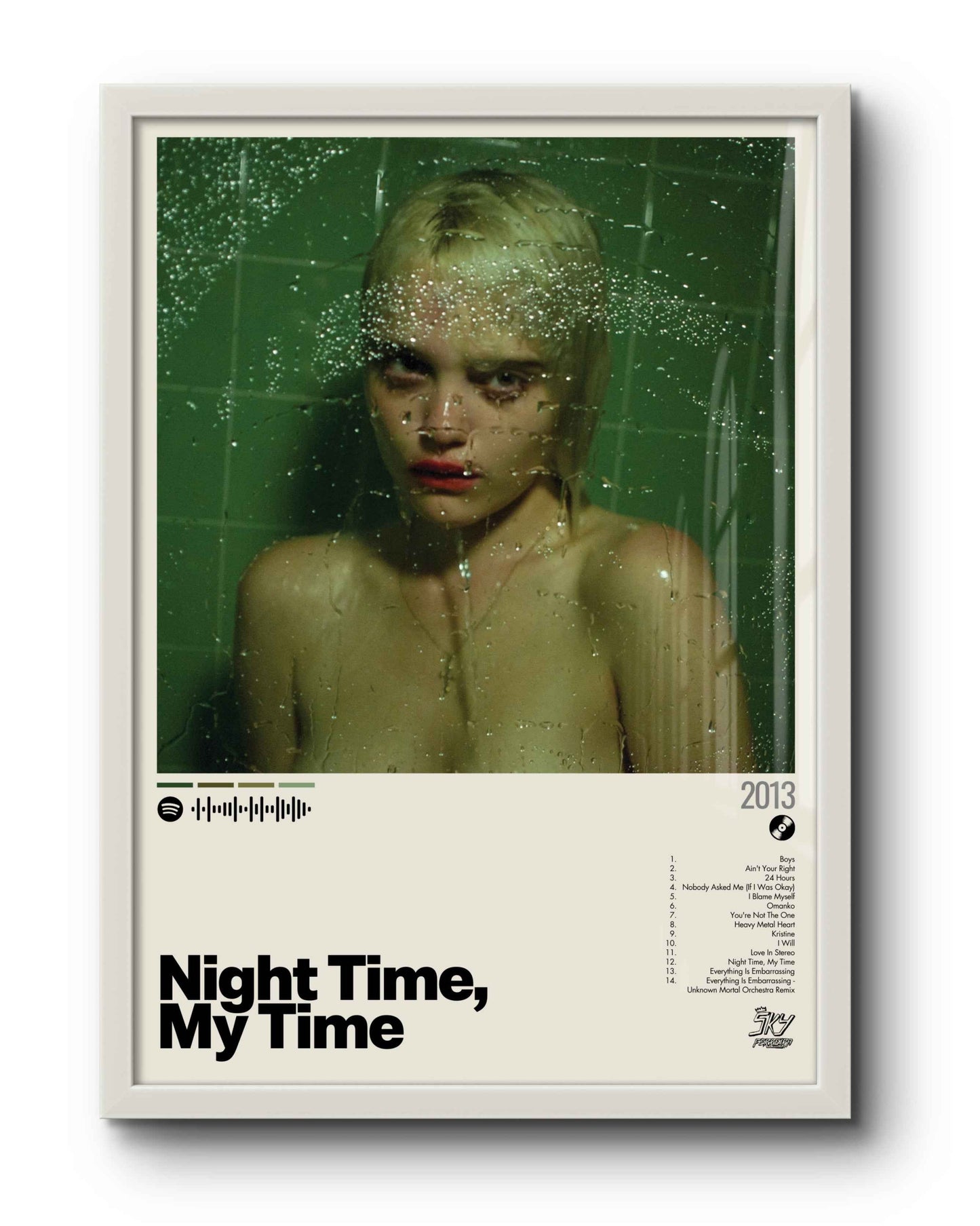 Quadro: Night Time, My Time (2013) by Sky Ferreira