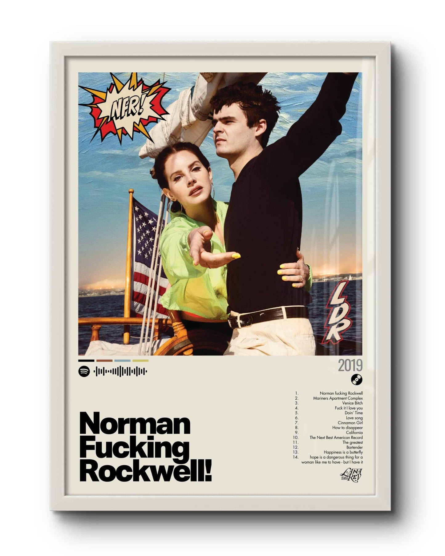 Quadro: Norman Fucking Rockwell! (2019) by Lana Del Rey