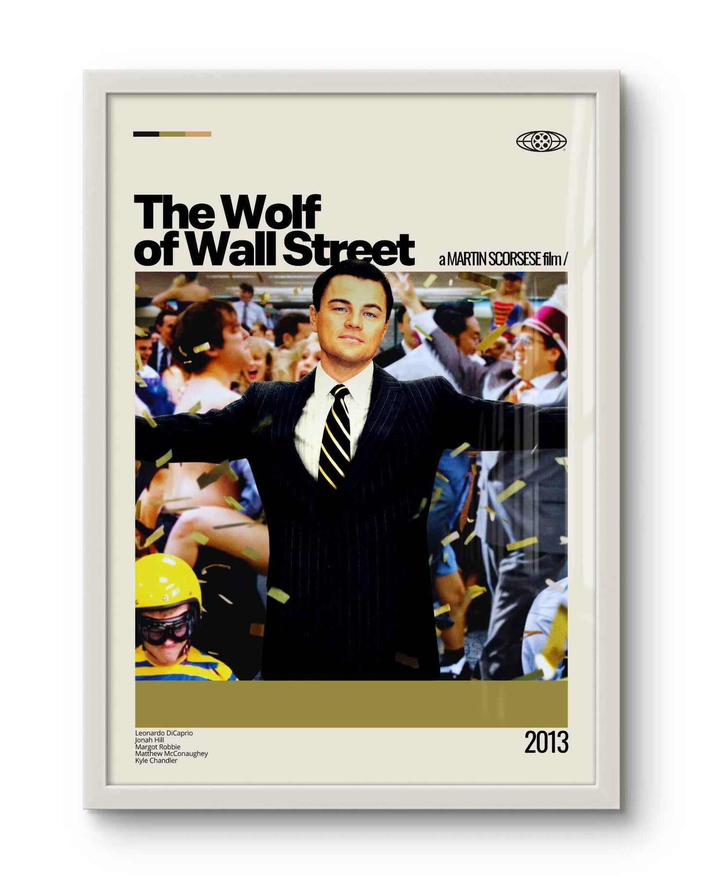 Quadro: O Lobo de Wall Street (2013) v3 - Quadraê