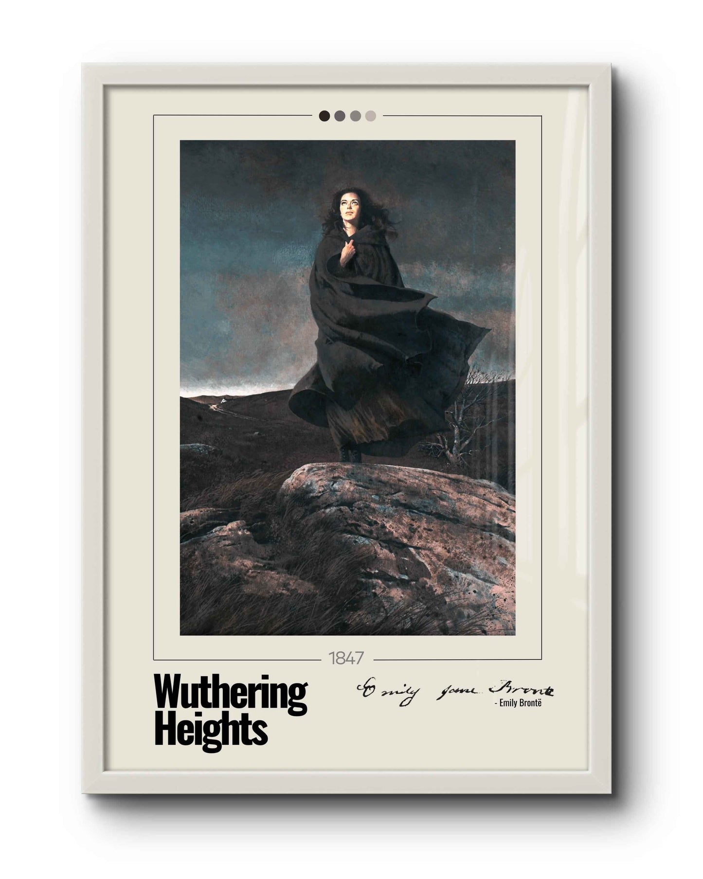 Quadro: O Morro dos Ventos Uivantes (1847) by Emily Brontë - Quadraê