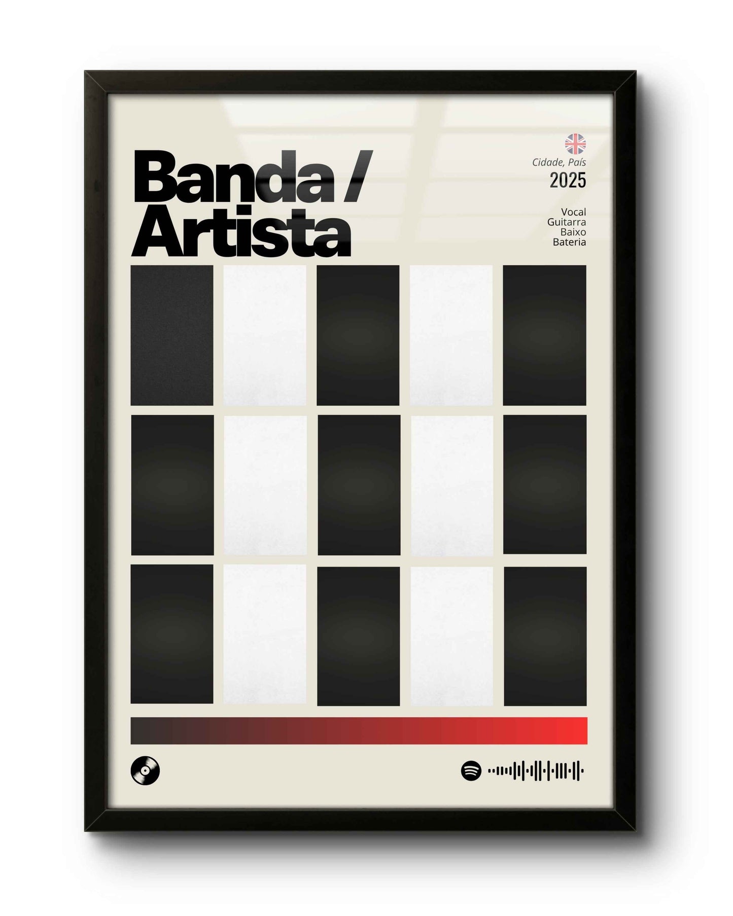 Quadro: PERSONALIZE Discografia (2025)