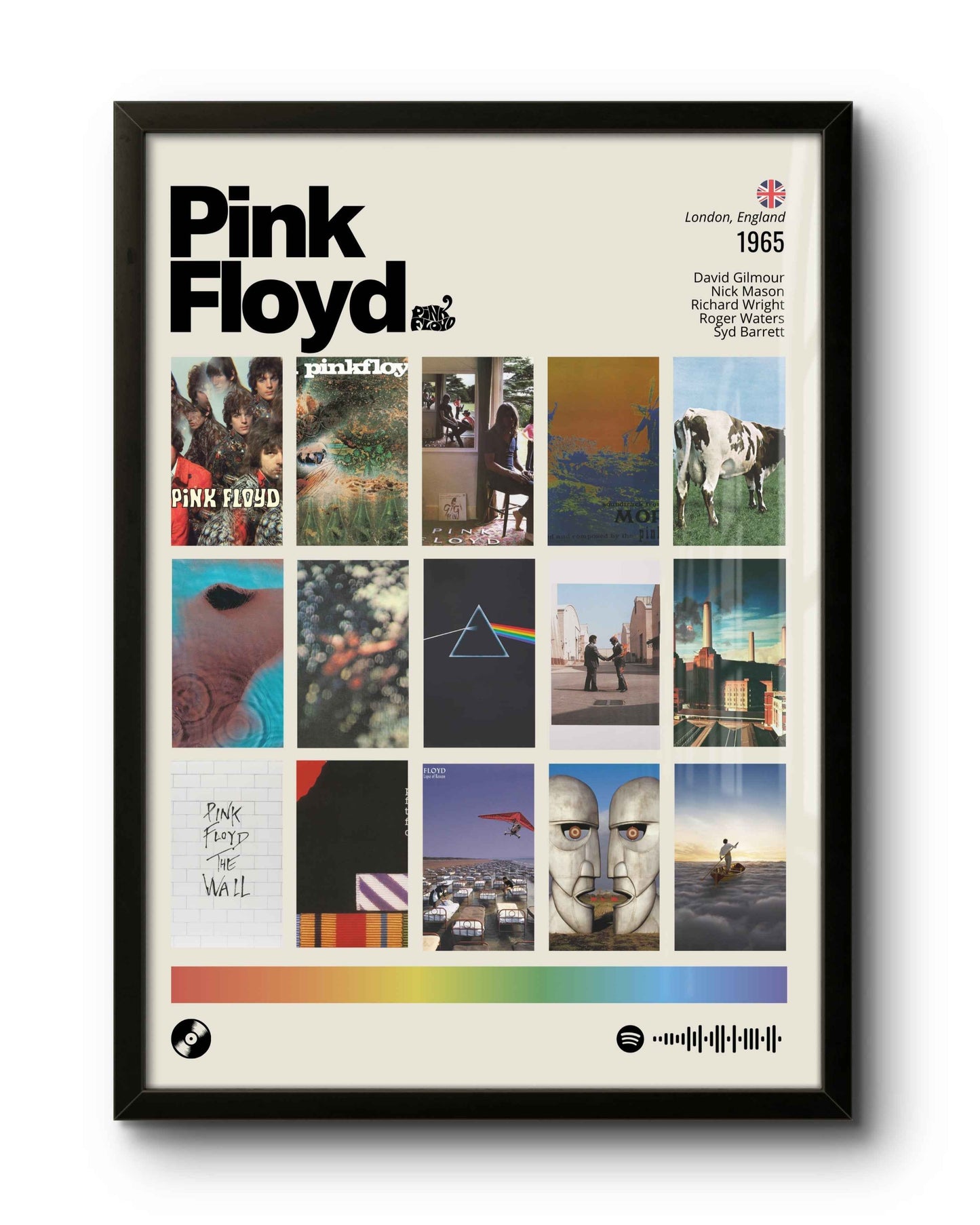 Quadro: Pink Floyd / Discografia (1965)