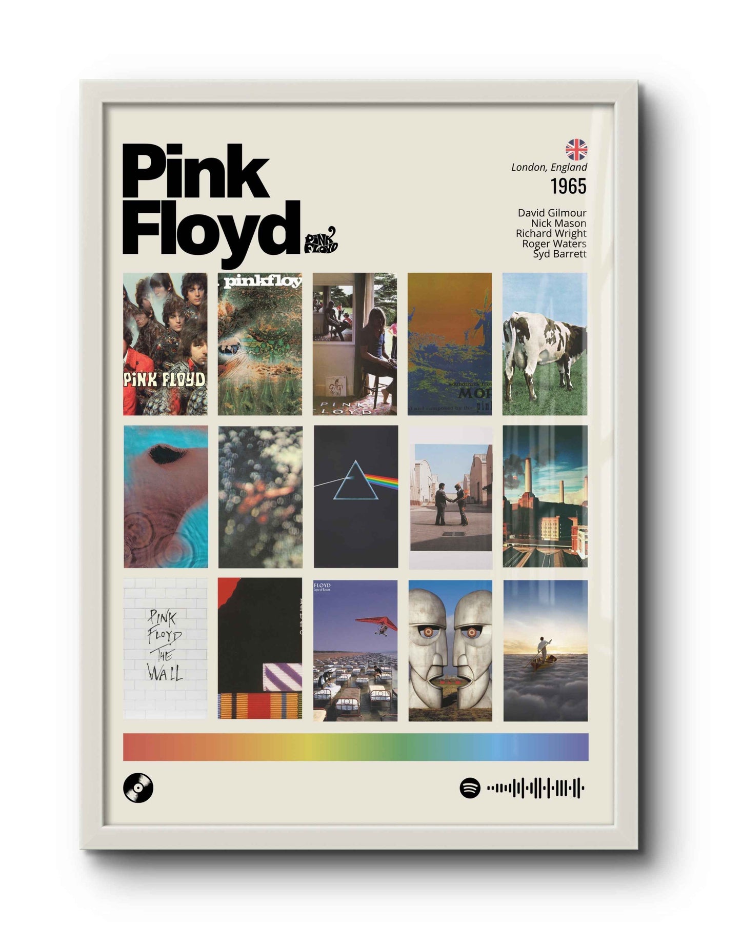 Quadro: Pink Floyd / Discografia (1965)