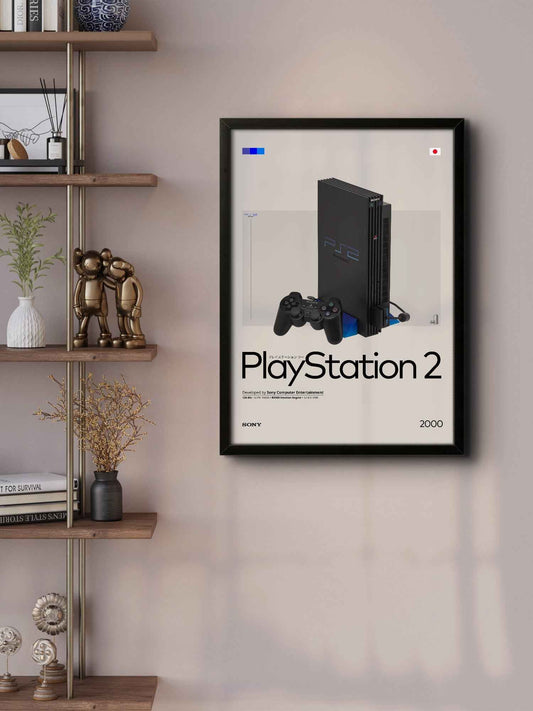 Quadro: PlayStation 2 (PS2) by Sony (2000) / Consoles