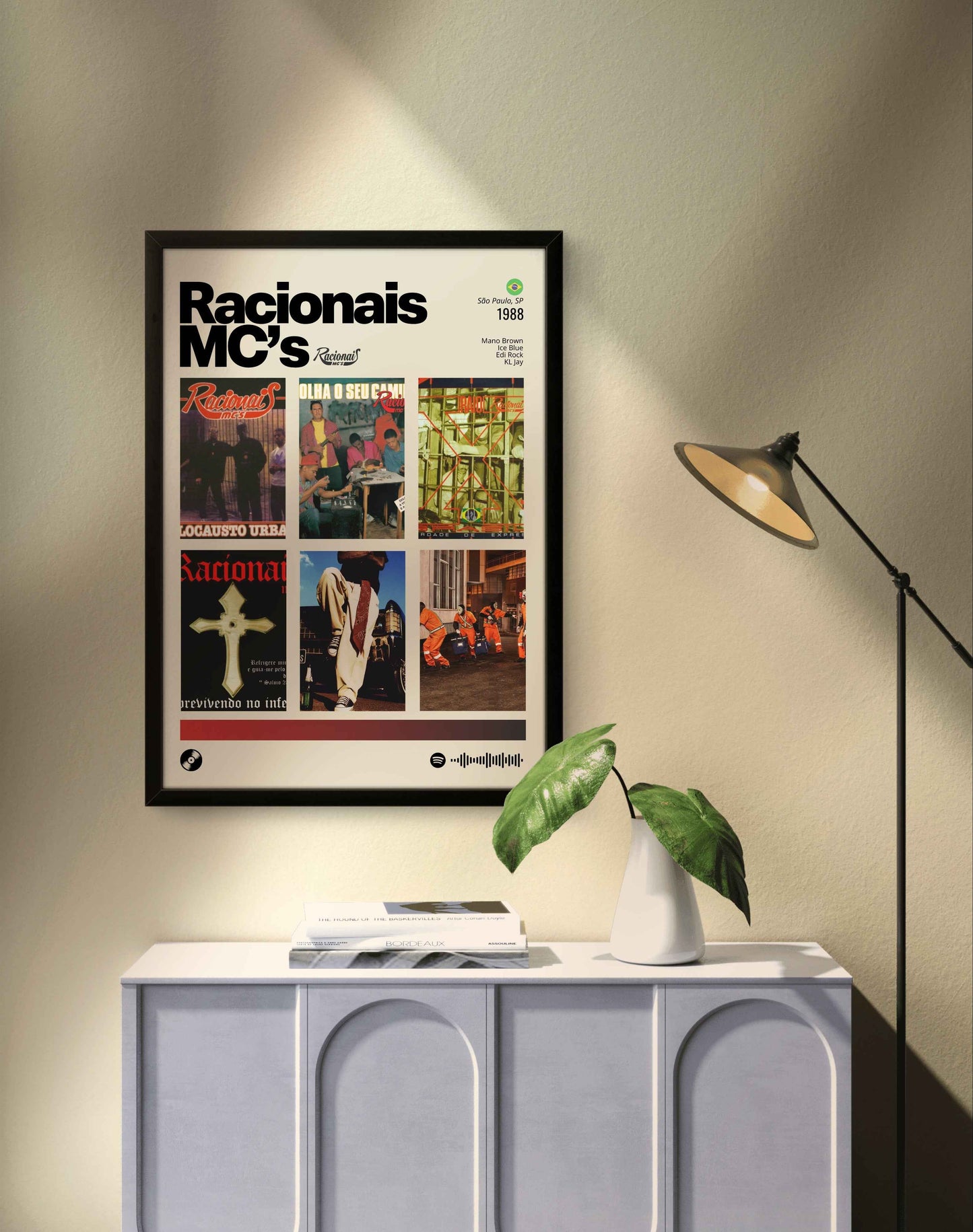 Quadro: Racionais MC's / Discografia (1988)