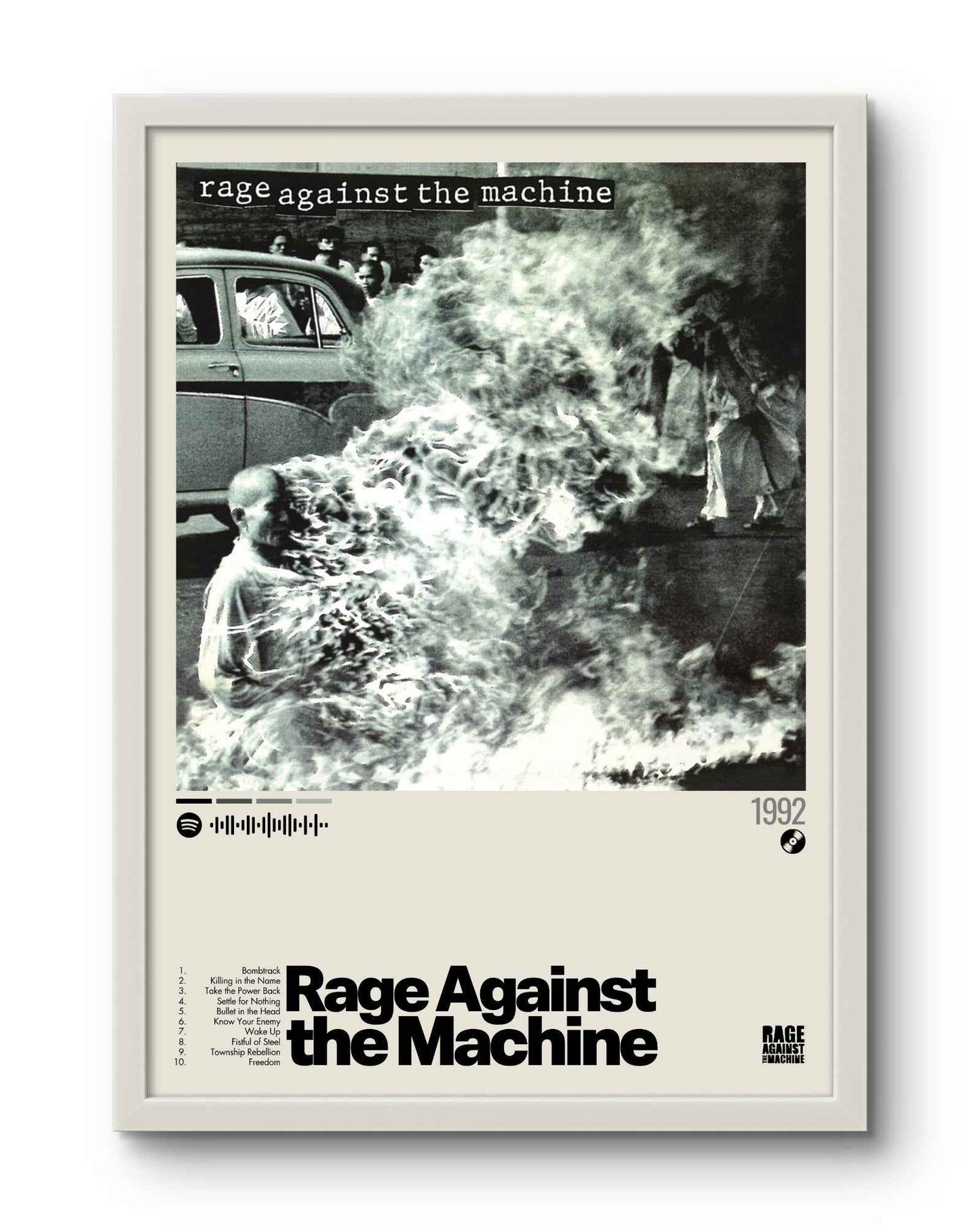 Quadro: Rage Against the Machine (1992) by Rage Against the Machine - Quadraê