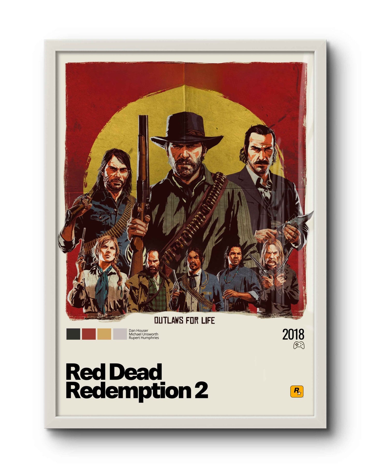 Quadro: Red Dead Redemption 2 (2018) v6
