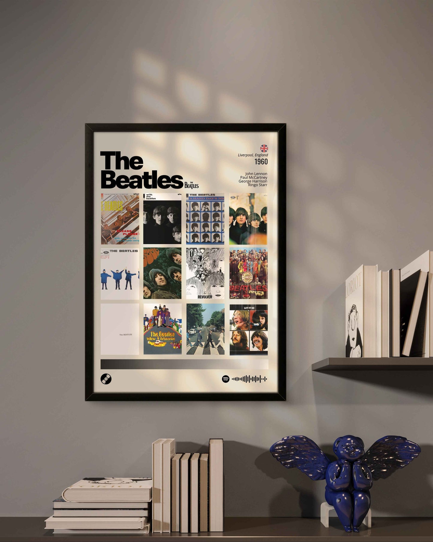 Quadro: The Beatles / Discografia (1960)