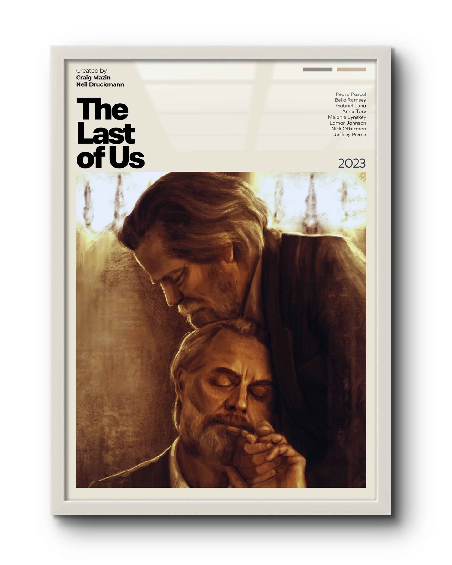 Quadro: The Last of Us (2023) / Bill & Frank - Quadraê