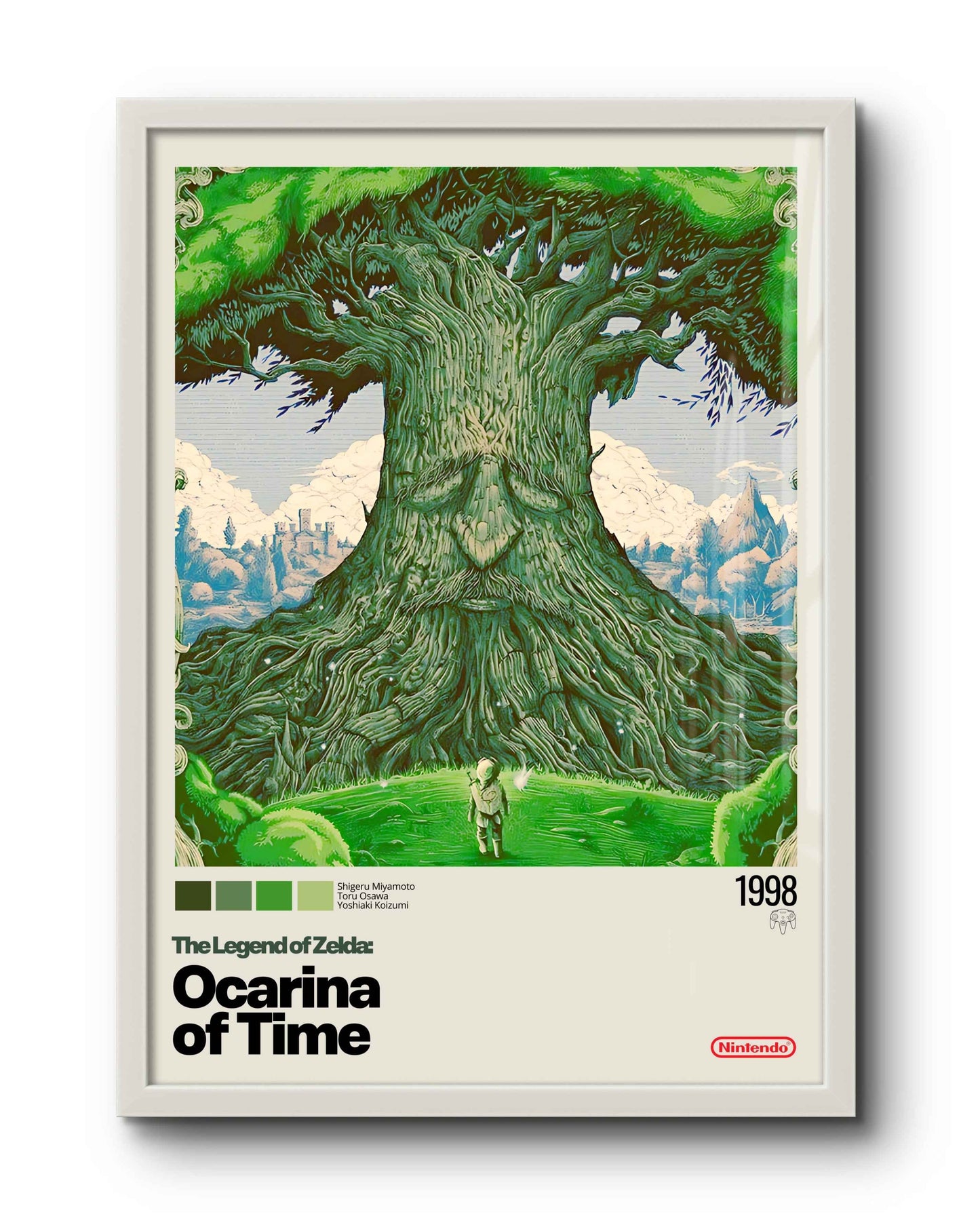 Quadro: The Legend of Zelda: Ocarina of Time (1998) v2