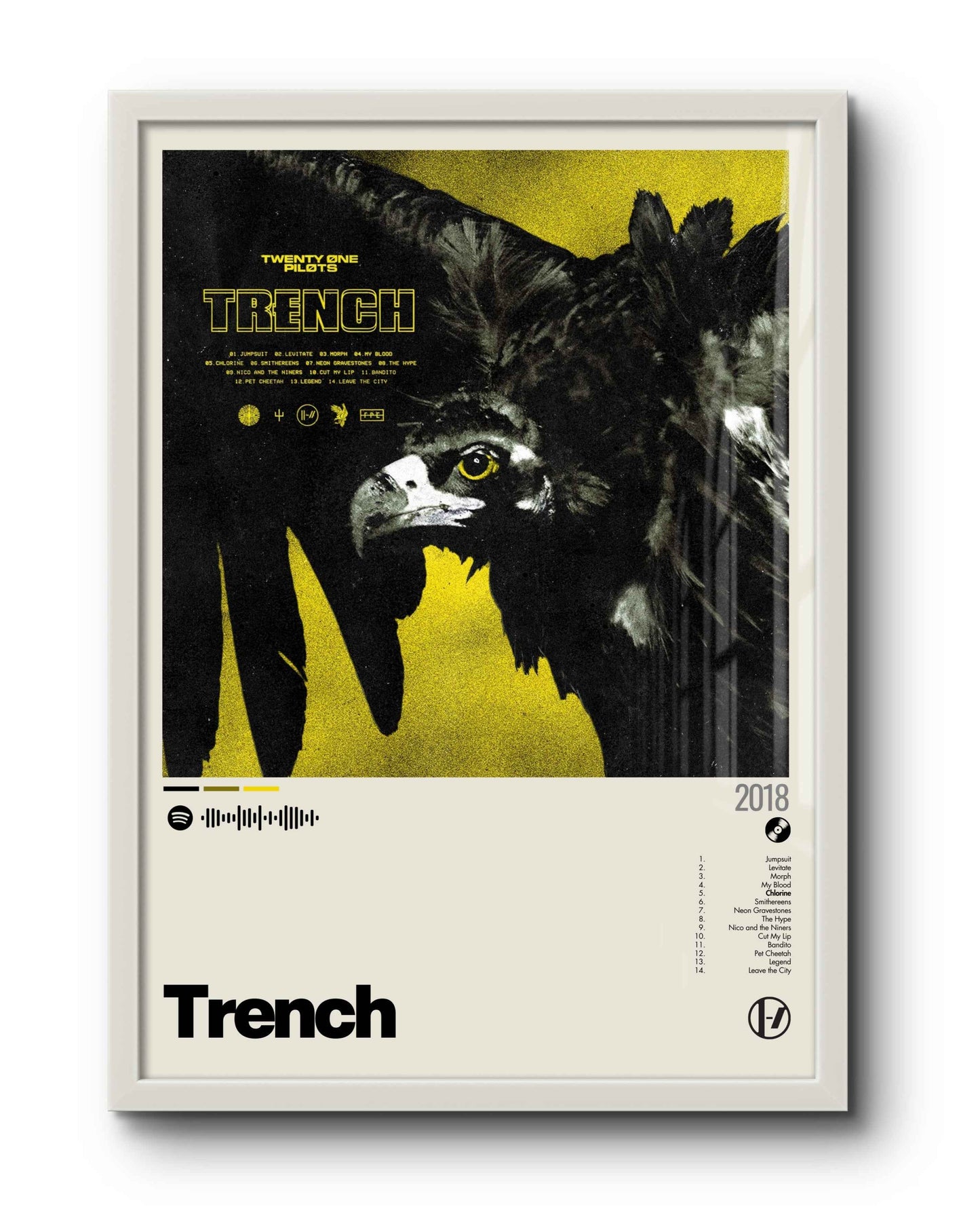 Quadro: Trench (2018) by Twenty One Pilots