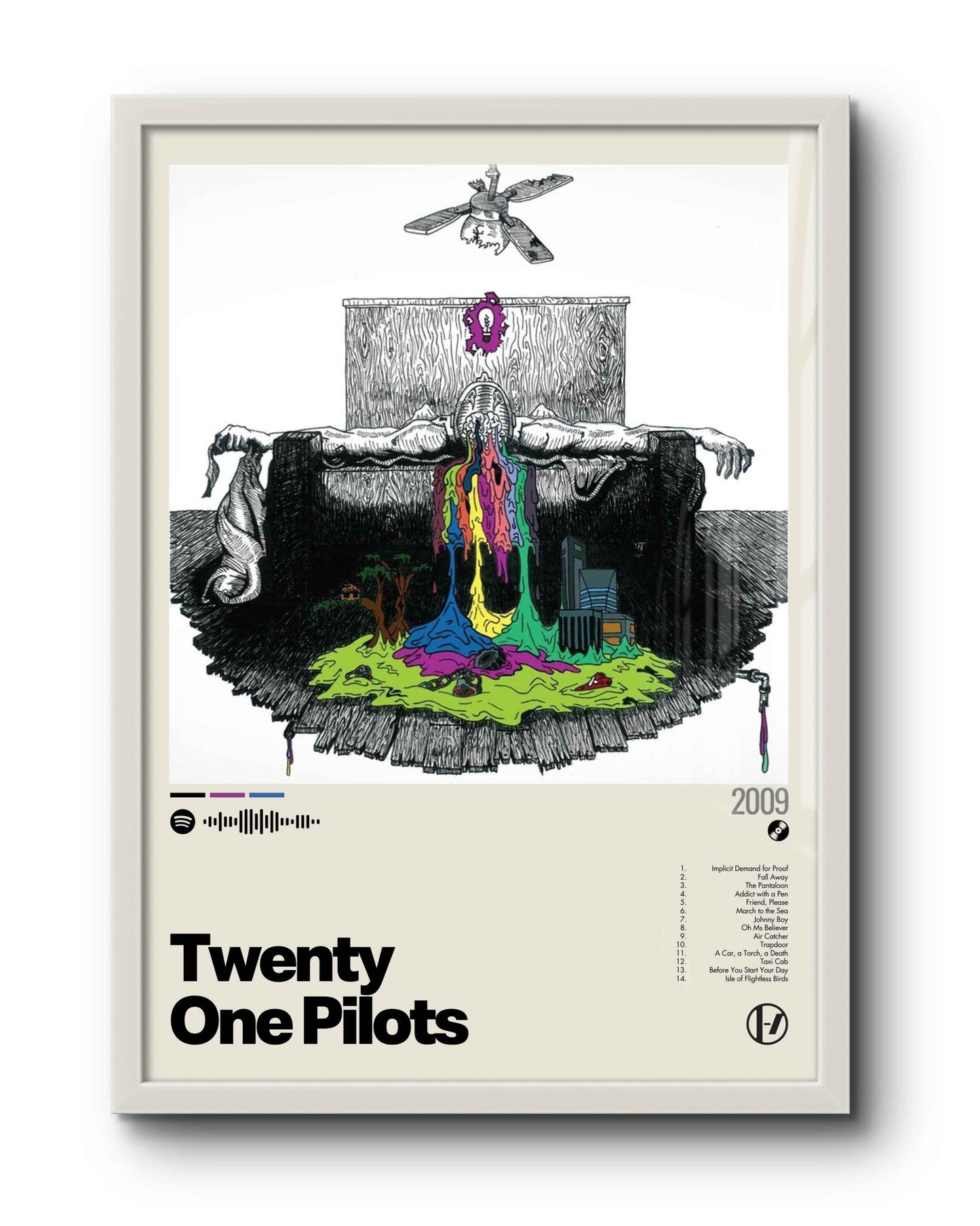 Quadro: Twenty One Pilots (2009) by Twenty One Pilots