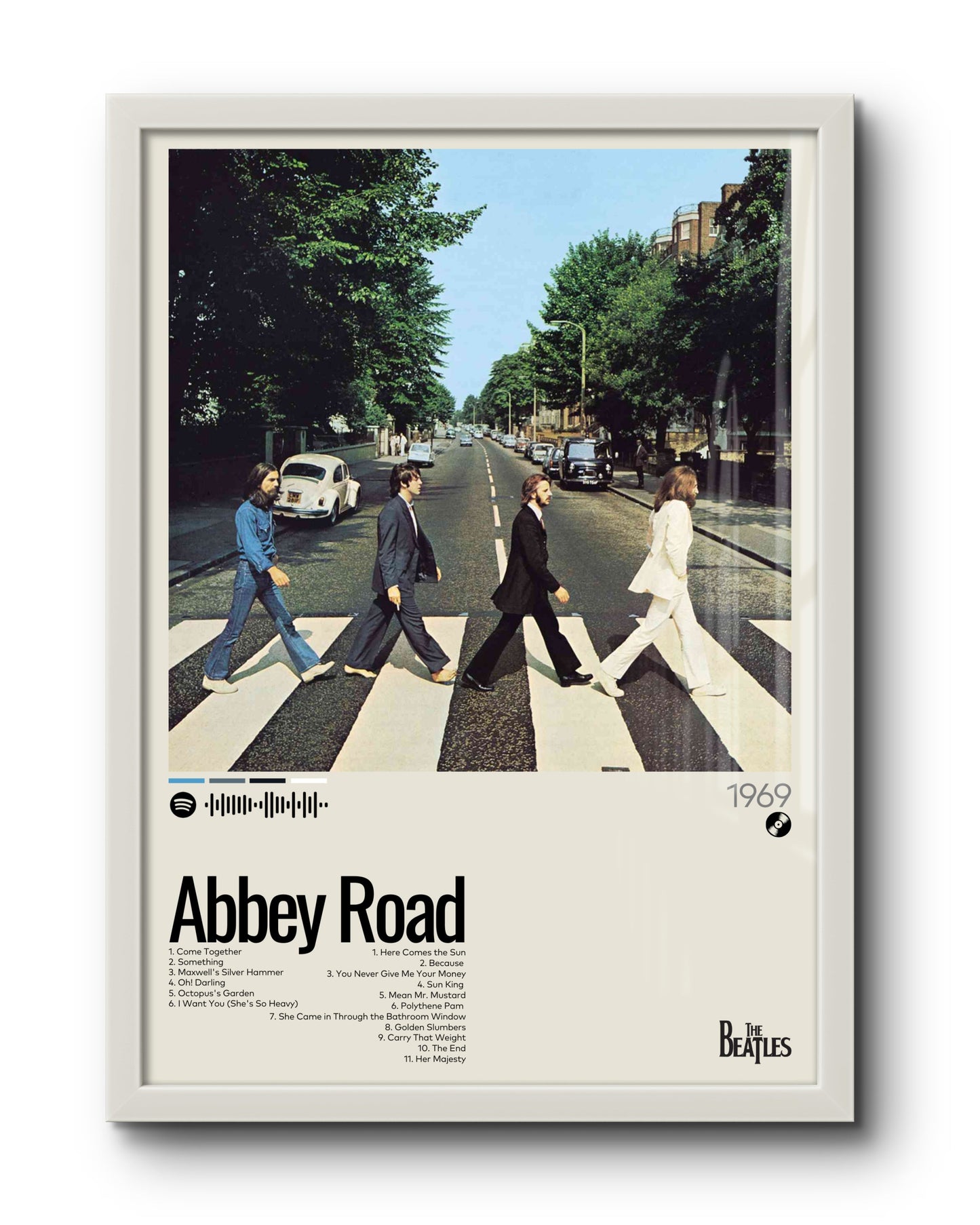 Quadro: Abbey Road (1969) by The Beatles