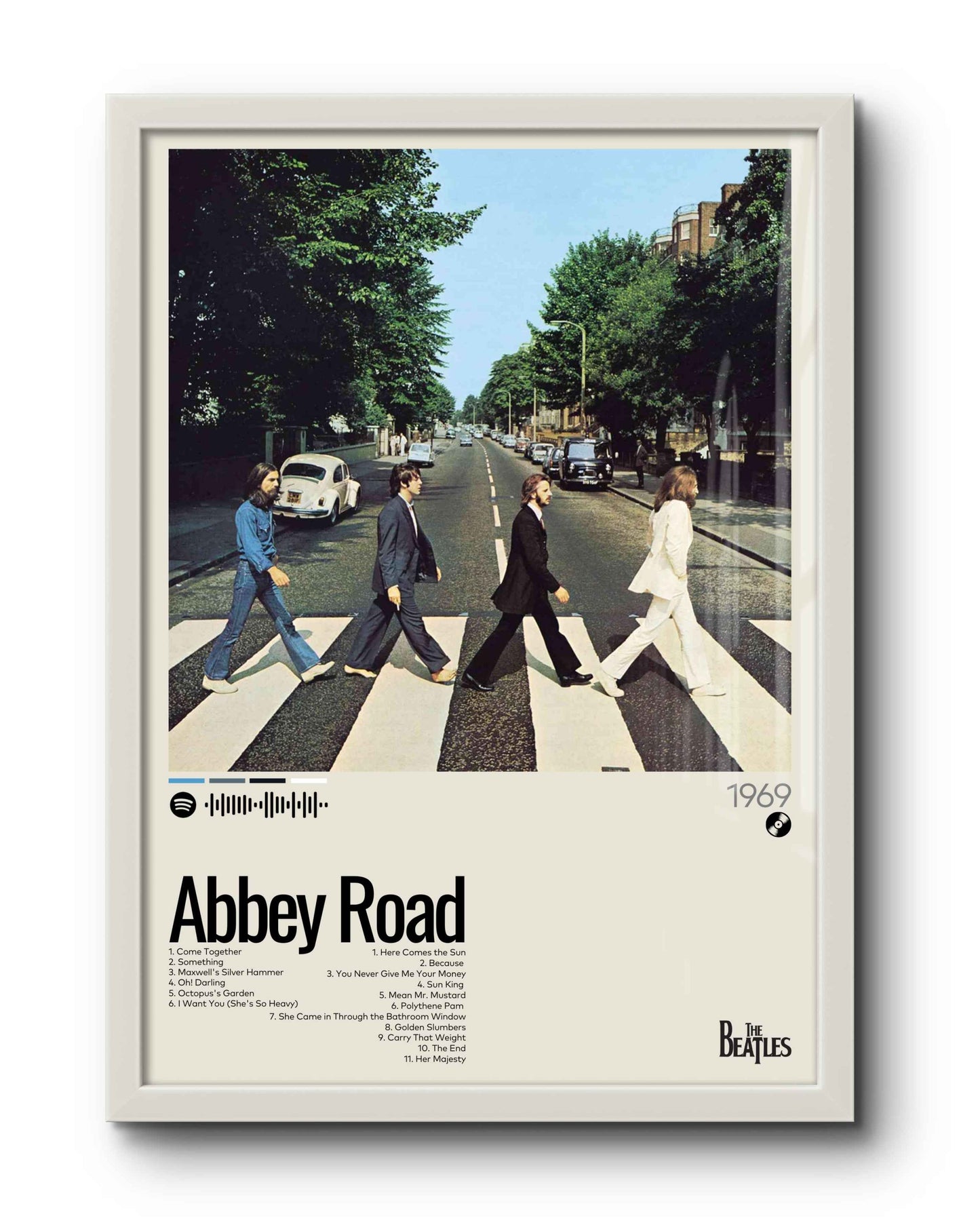 Quadro: Abbey Road (1969) by The Beatles