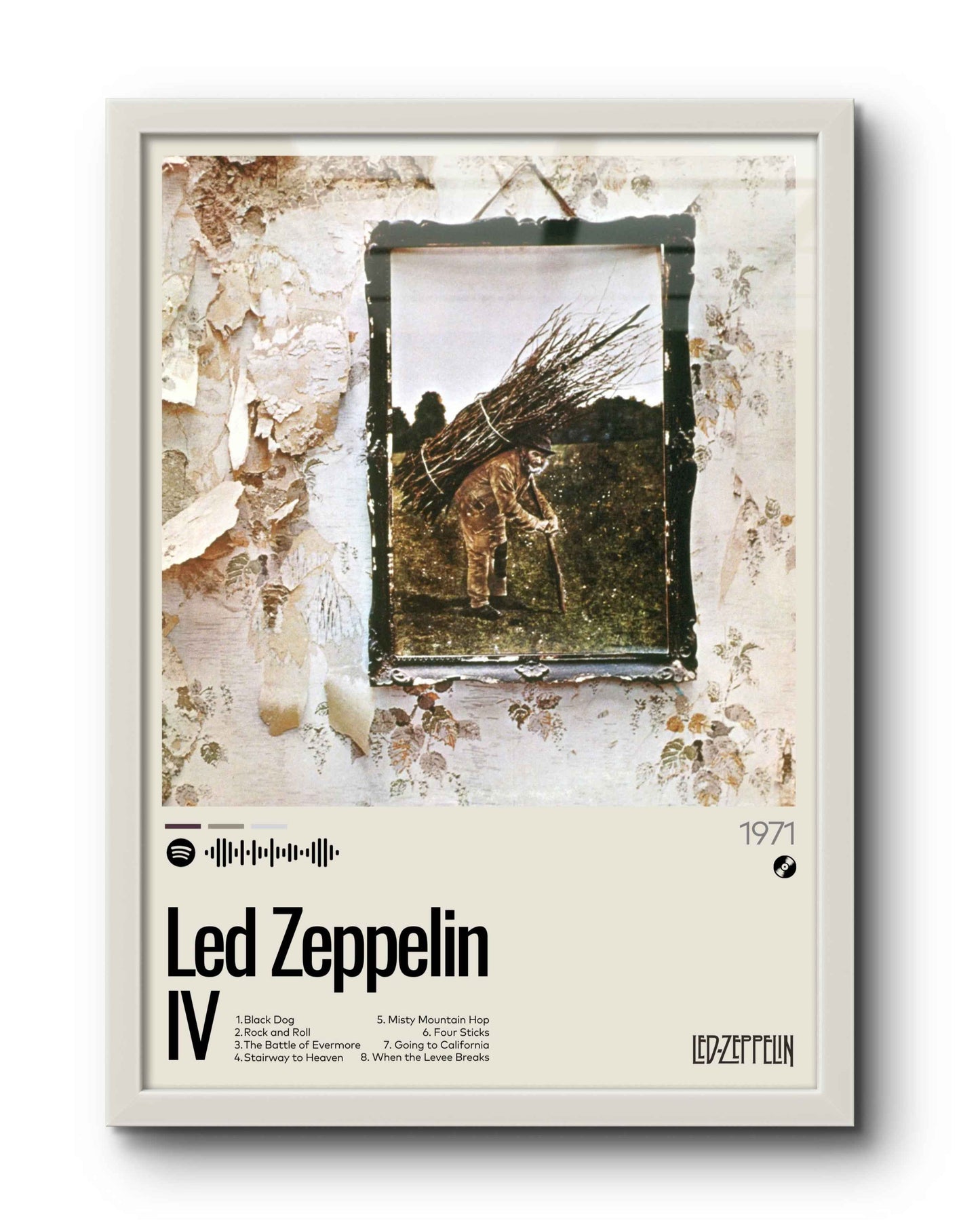 Quadro: Led Zeppelin IV (1971) by Led Zeppelin