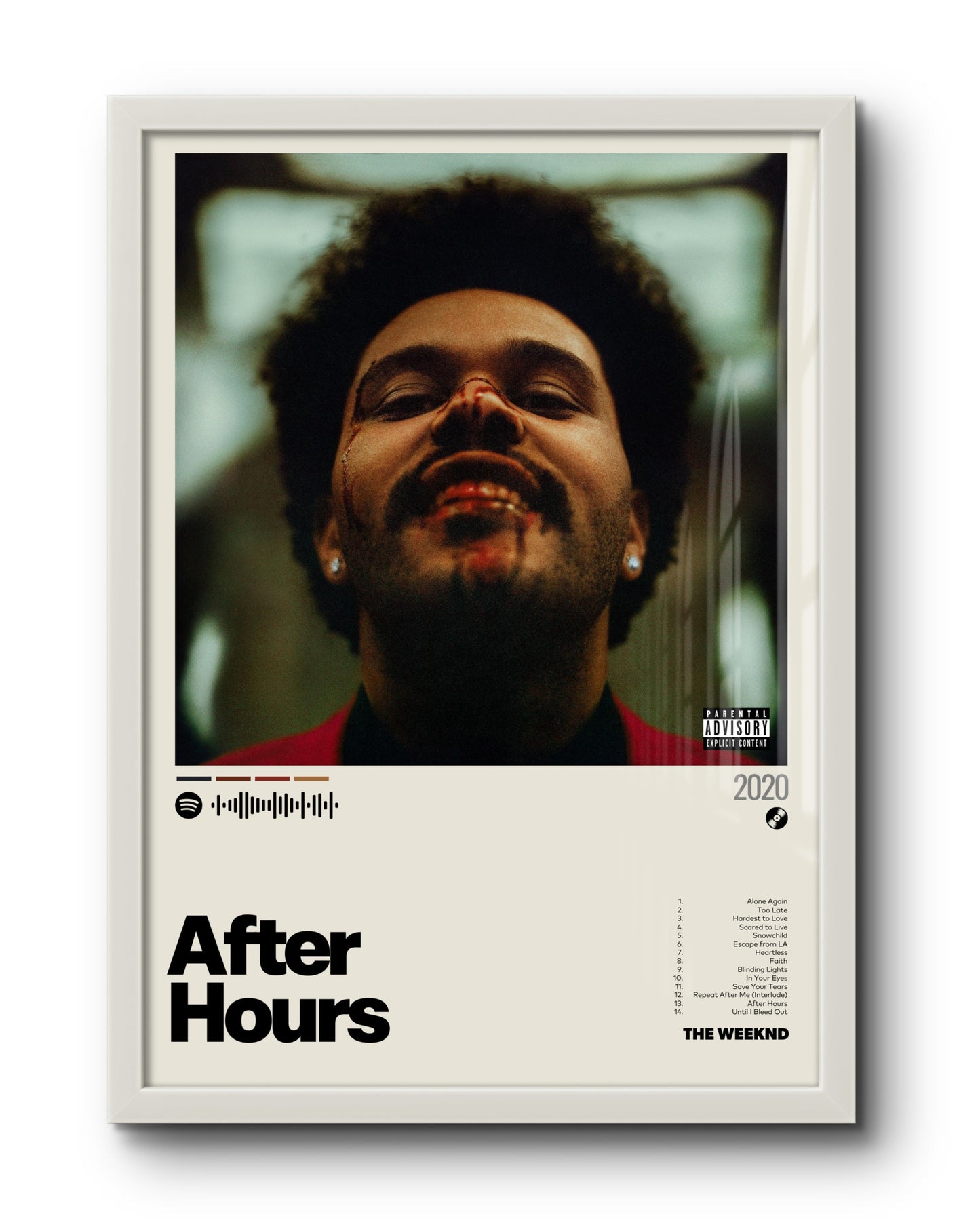 Quadro: After Hours (2020) by The Weeknd