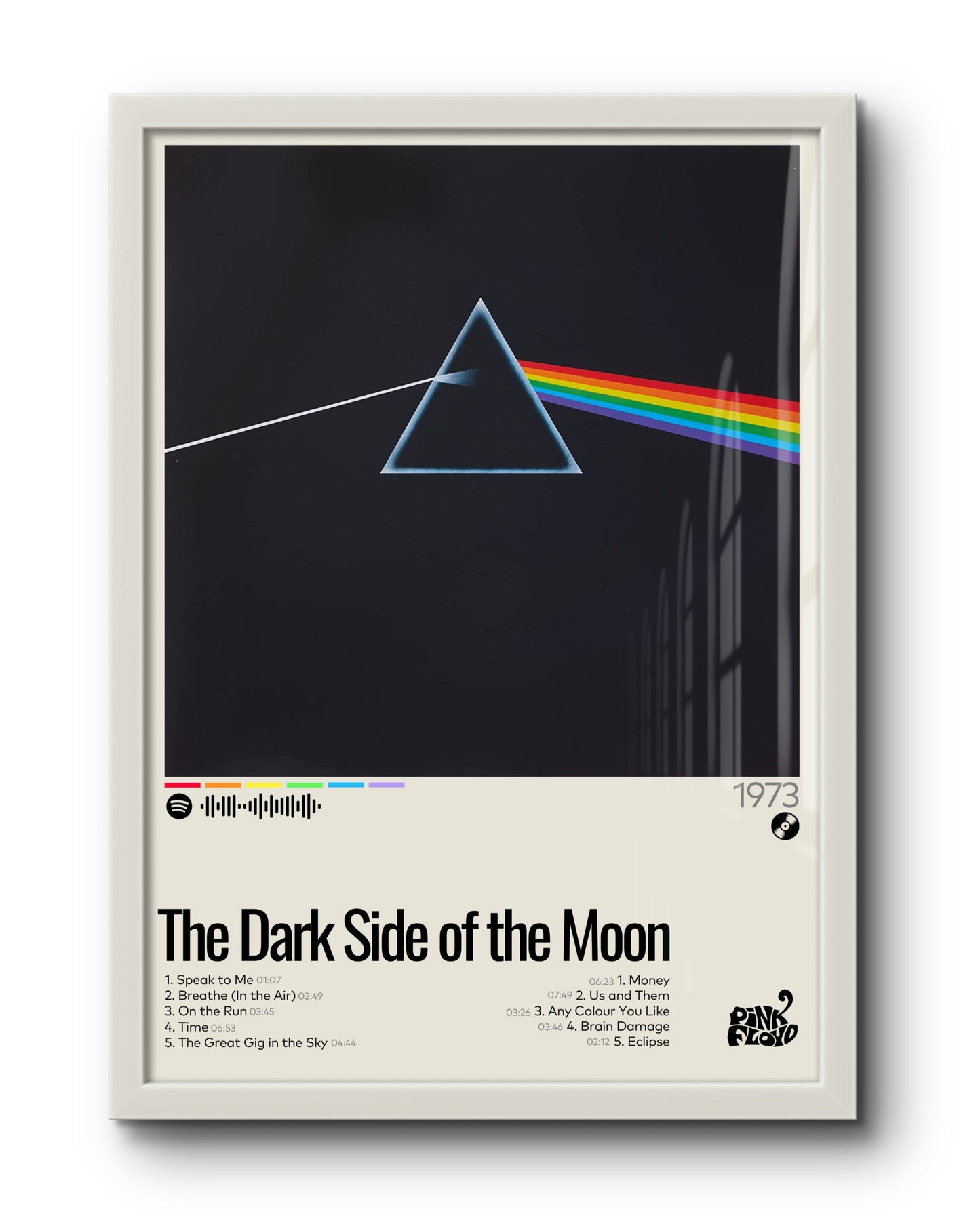 Quadro: The Dark Side of the Moon (1973) by Pink Floyd