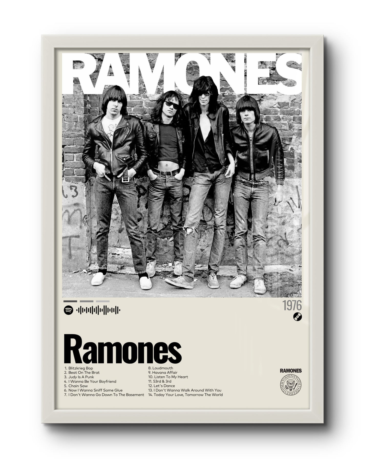 Quadro: Ramones (1976) by Ramones