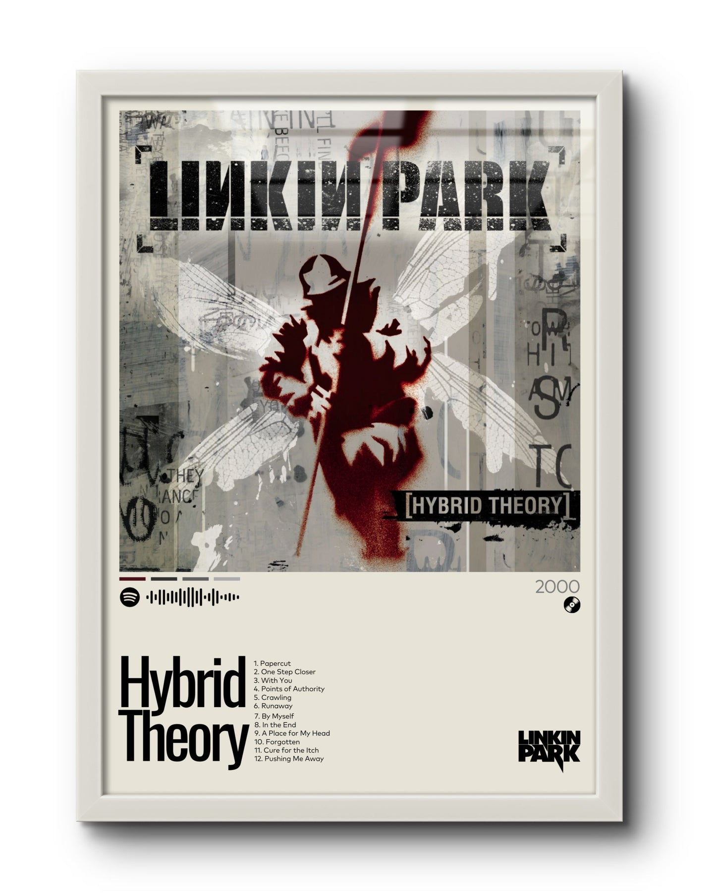 Quadro: Hybrid Theory (2000) by Linkin Park