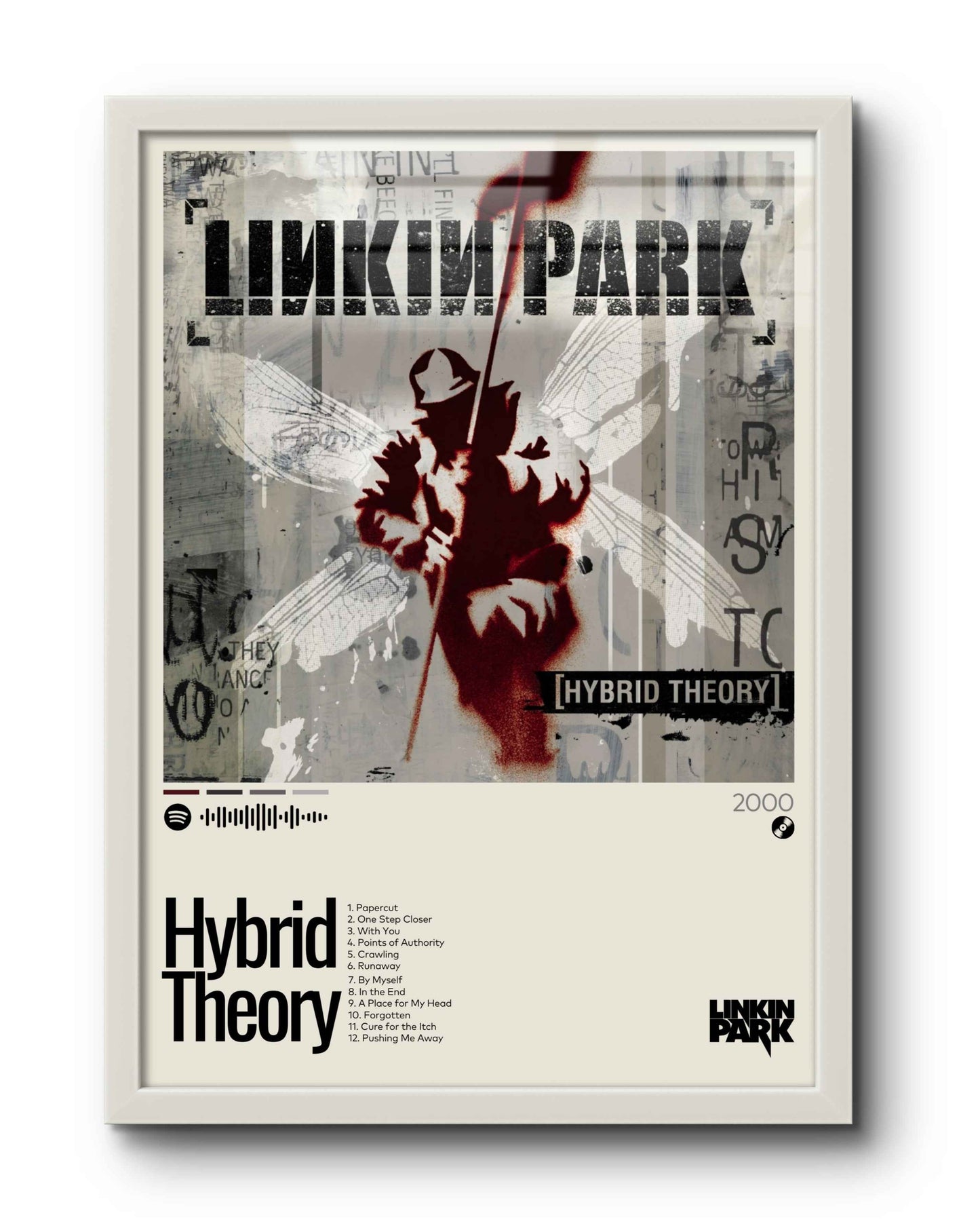 Quadro: Hybrid Theory (2000) by Linkin Park