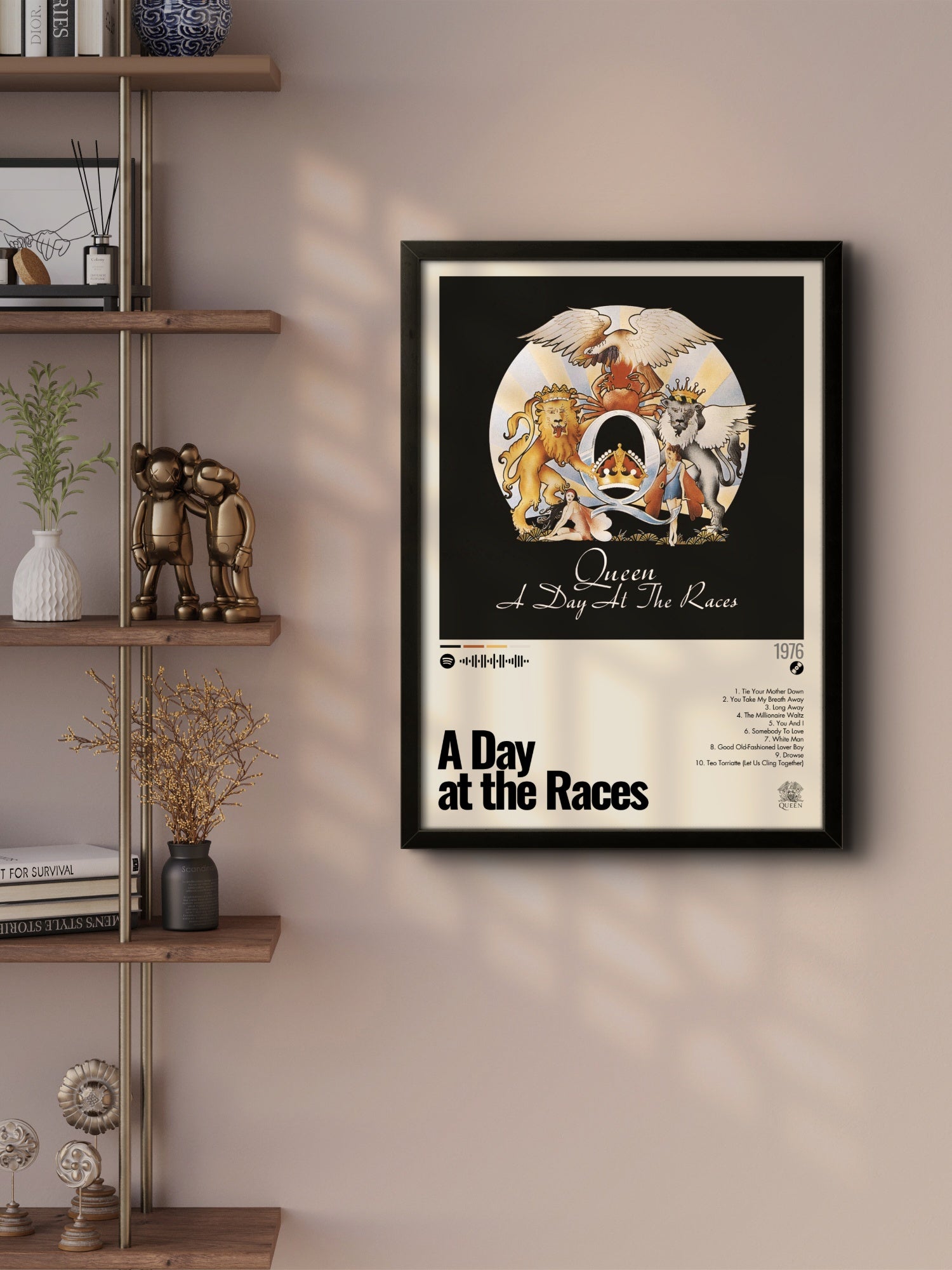 Quadro: A Day at the Races (1976) by Queen