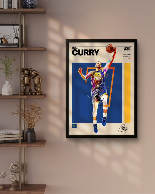 Quadro: Stephen Curry / Golden State Warriors (NBA)