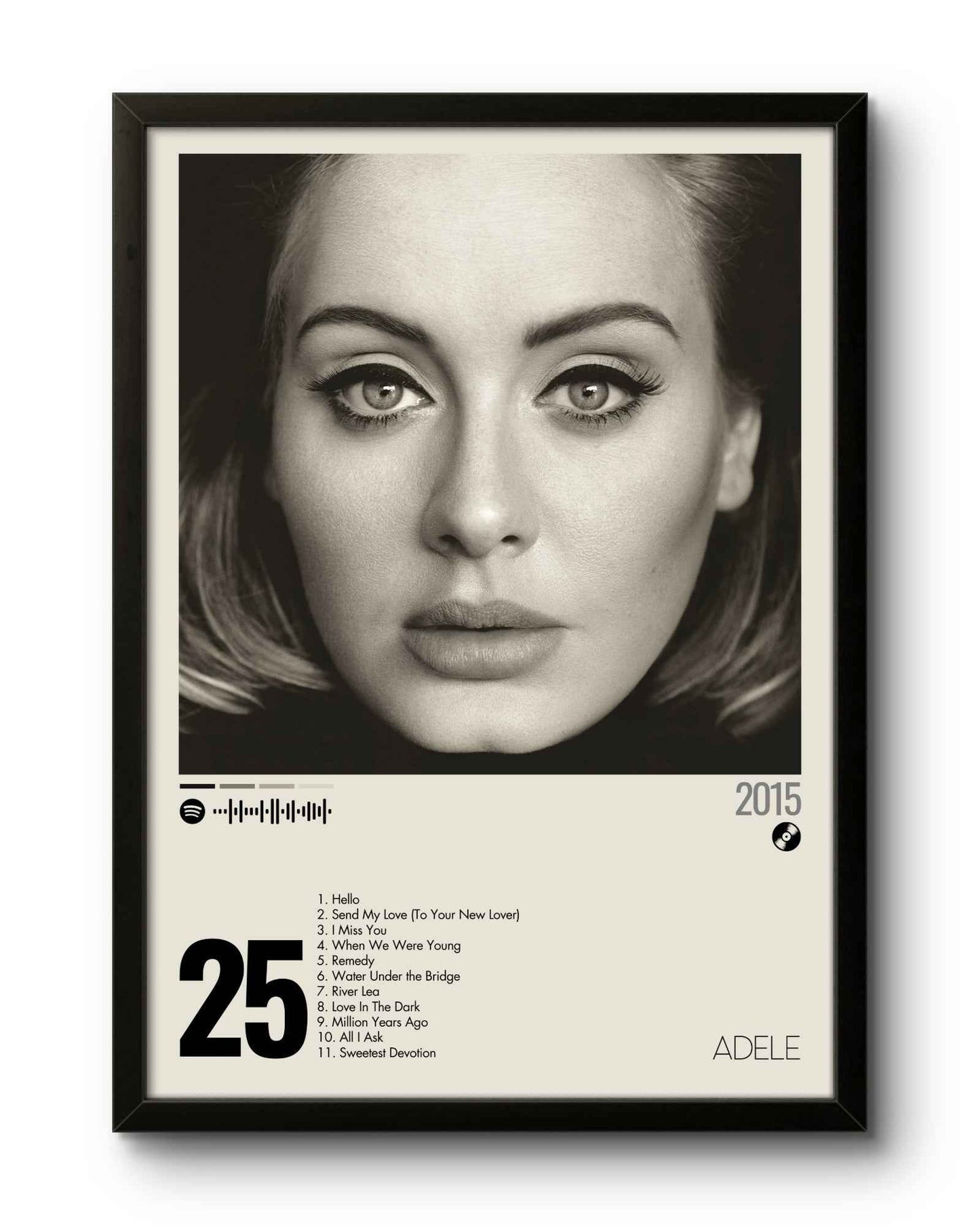 Quadro: Parachutes (2000) by Coldplay