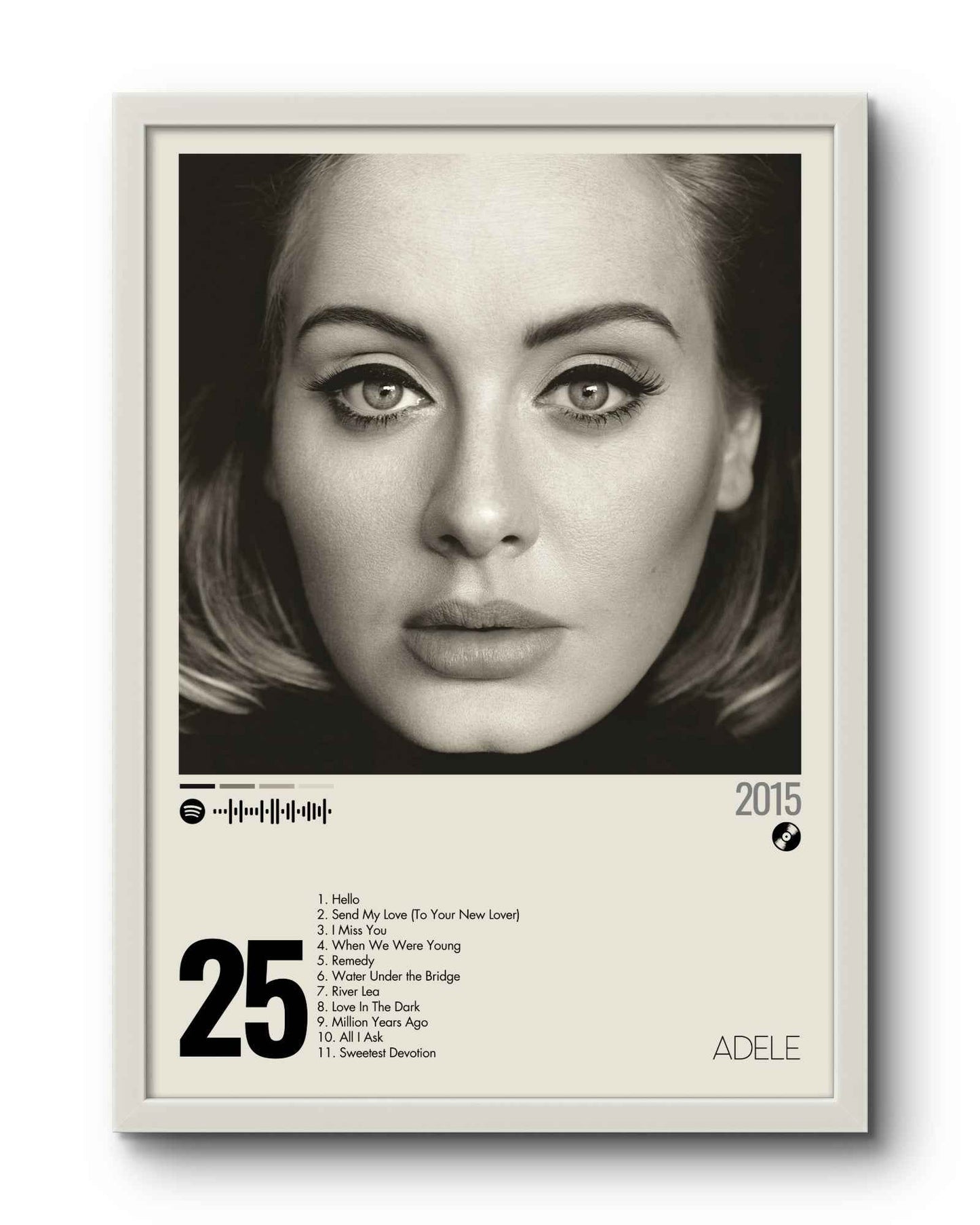 Quadro: Parachutes (2000) by Coldplay