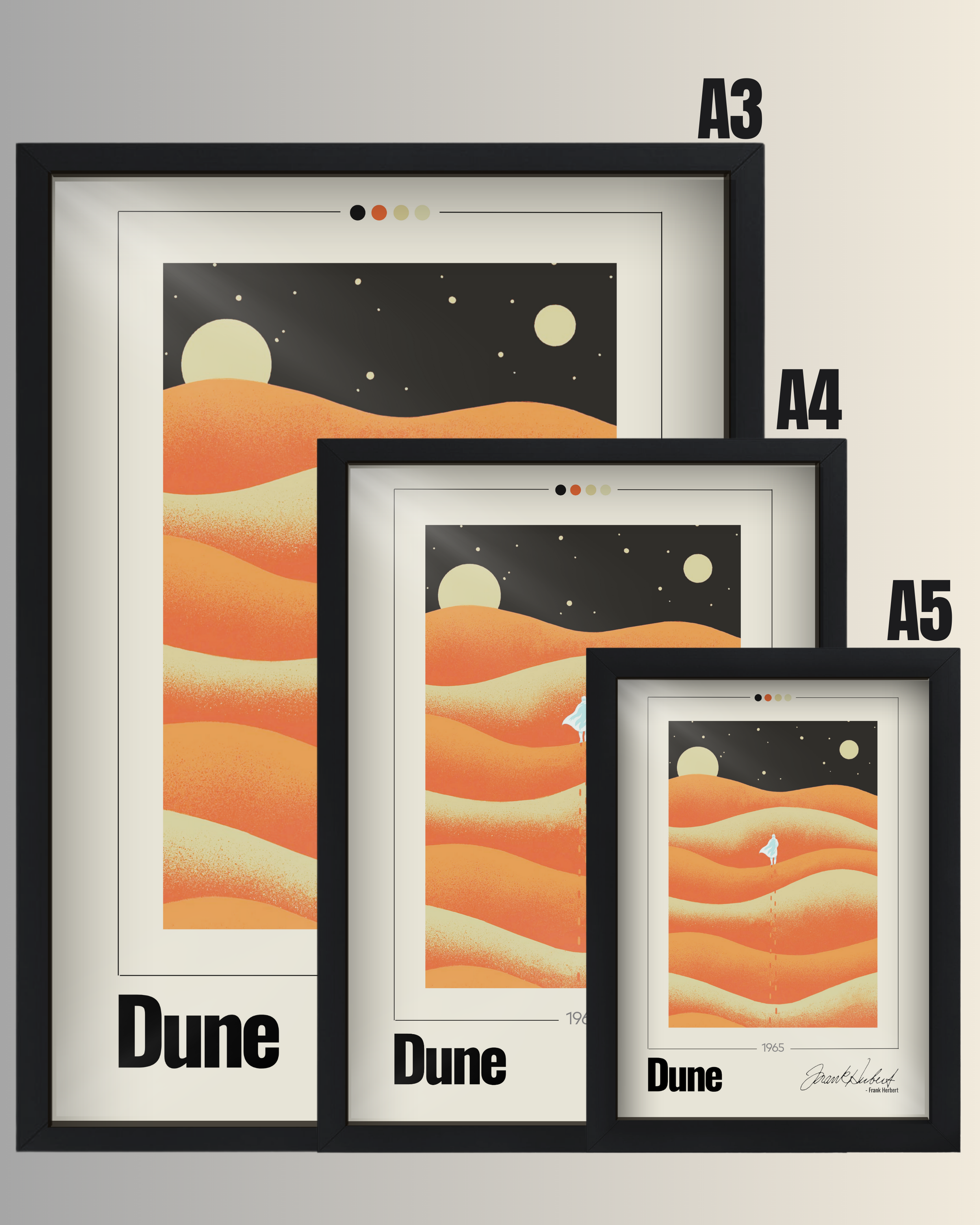 Quadro: Dune (1965) by Frank Herbert