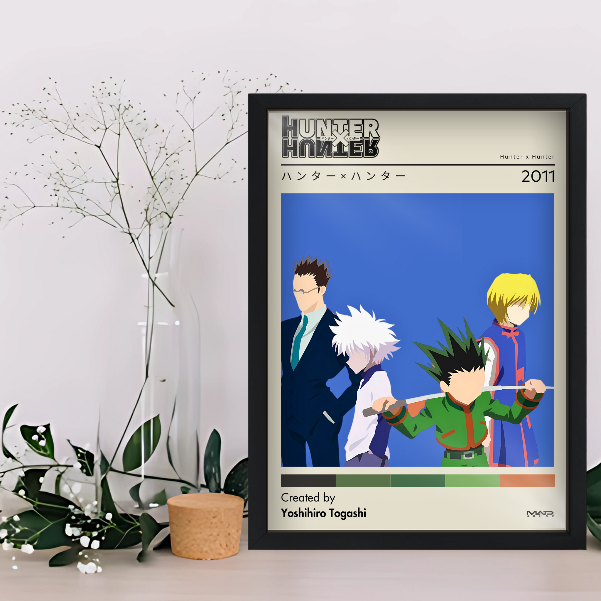 Quadro: Hunter x Hunter (2011) - Quadraê