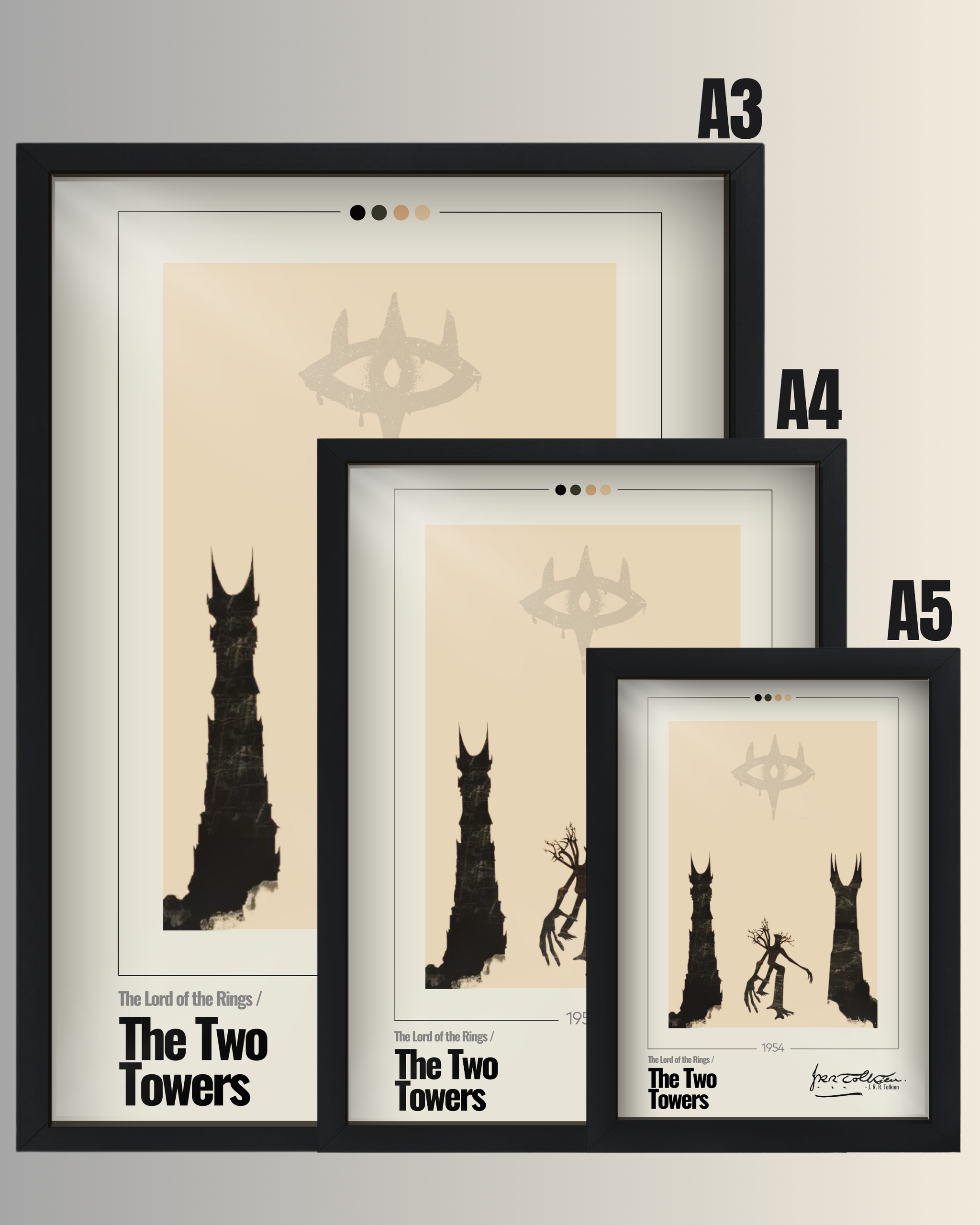 Quadro: The Two Towers (1954) by J. R. R. Tolkien |  Quadraê