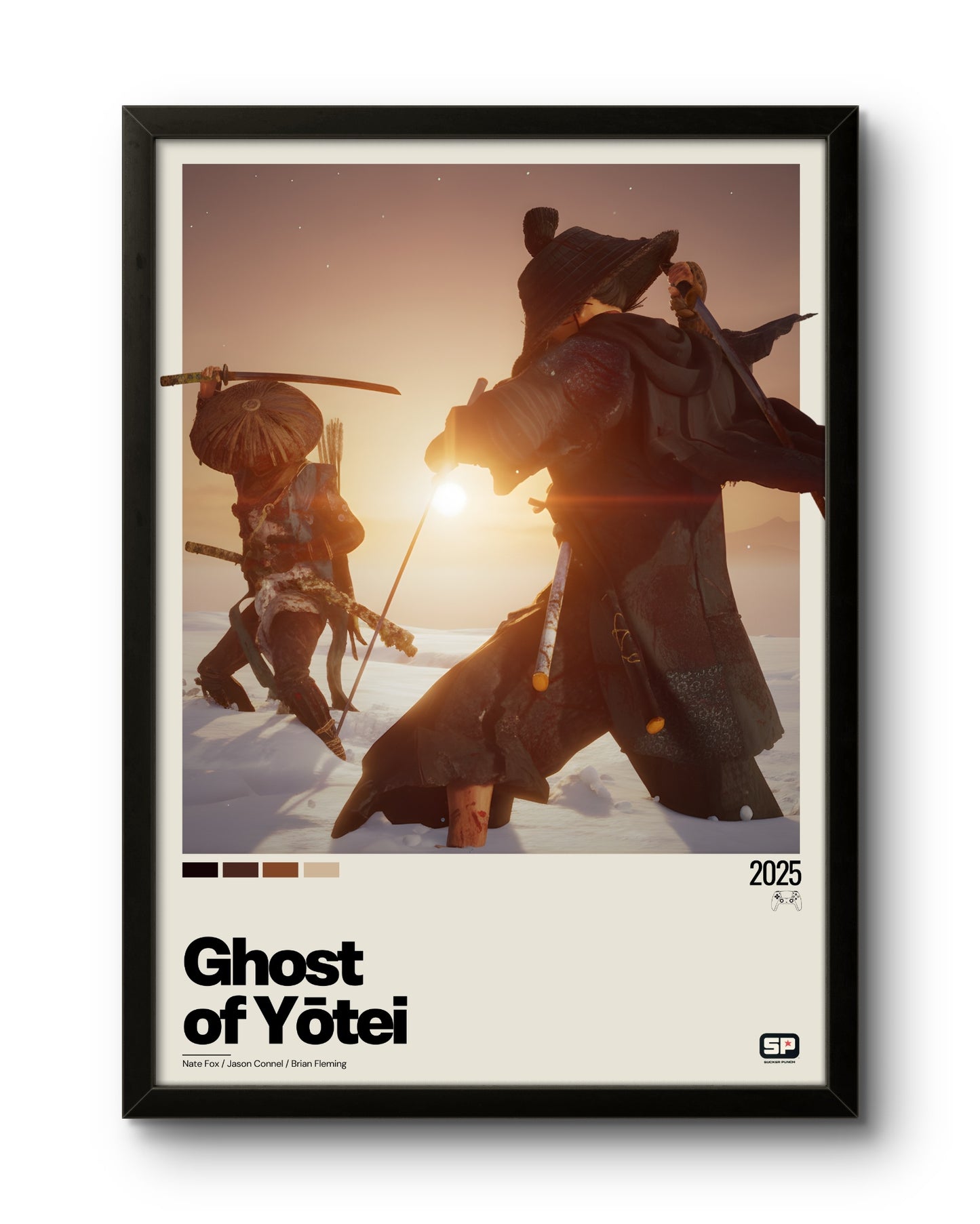 Quadro: Ghost of Yōtei / Takezo, The Invincible (2025)