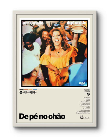 Quadro: De Pé no Chão (1978) por Beth Carvalho