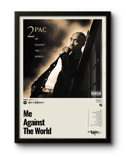Quadro: Me Against The World (1995) by 2Pac