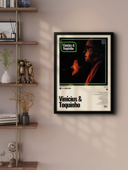 Quadro: Vinícius & Toquinho (1974) por Vinícius de Moraes & Toquinho