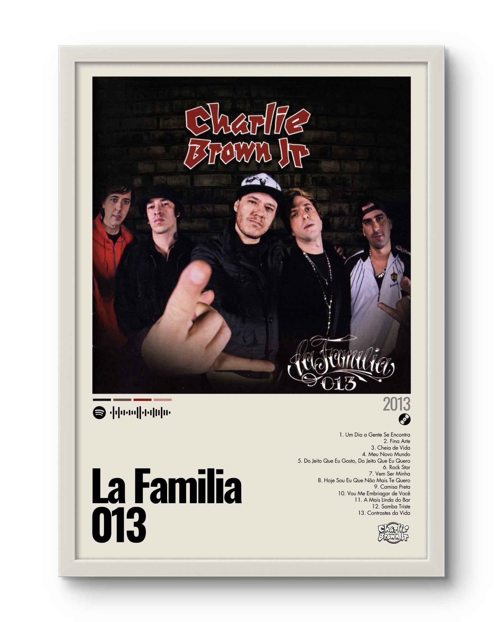 Quadro: La Familia 013 (2013) por Charlie Brown Jr.