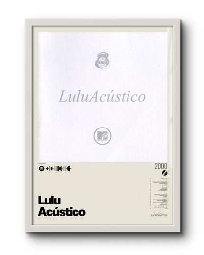 Quadro: Lulu Acústico (2000) por Lulu Santos