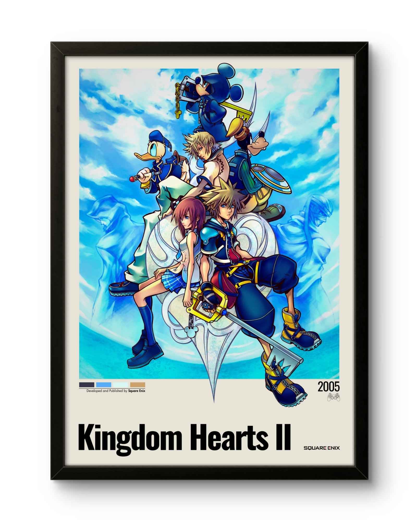 Quadro: Kingdom Hearts (2002)