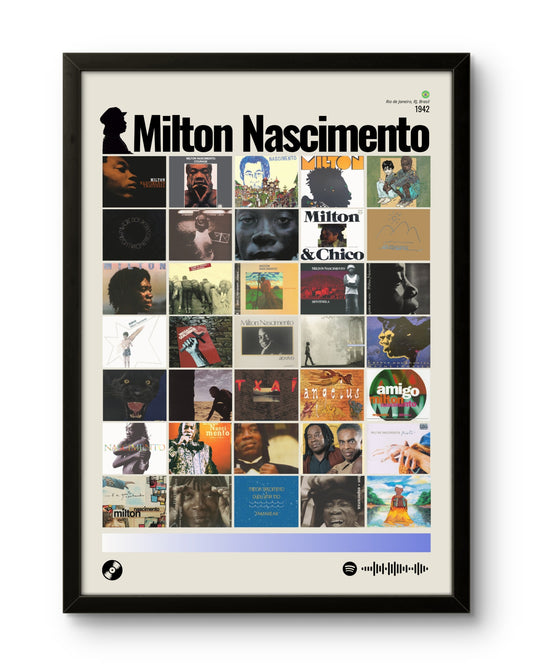 Quadro: Milton Nascimento / Discografia (1942)