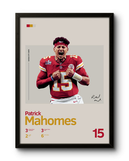 Quadro: Patrick Mahomes (KCC)