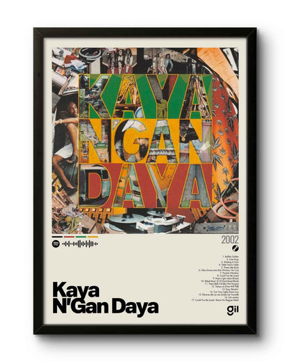 Quadro: Kaya N'Gan Daya (2002) por Gilberto Gil