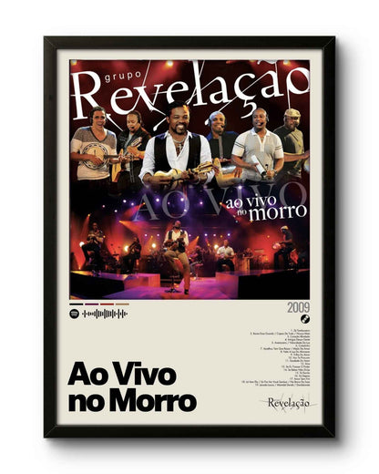 Quadro: Ao Vivo no Morro (2009) por Grupo Revelação