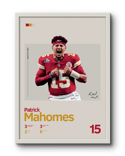 Quadro: Patrick Mahomes (KCC)