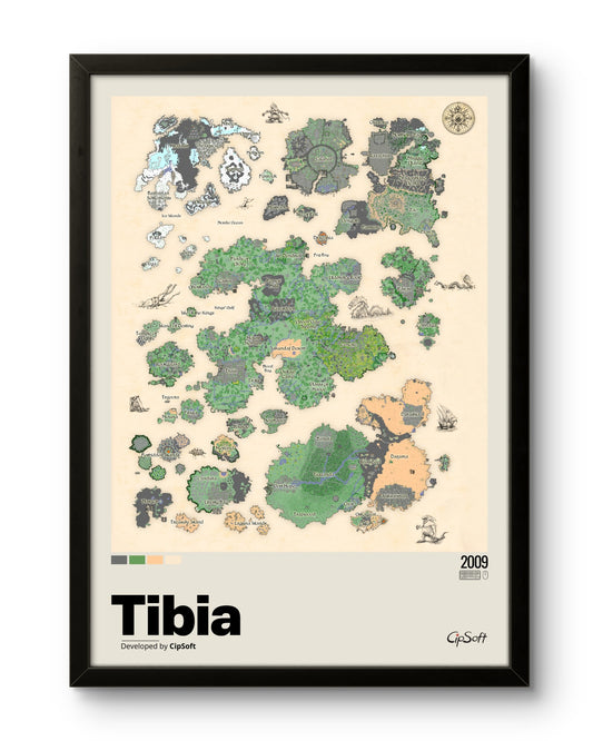 Quadro: Mapa Tibia (2009)