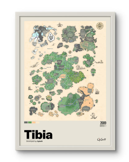 Quadro: Mapa Tibia (2009)
