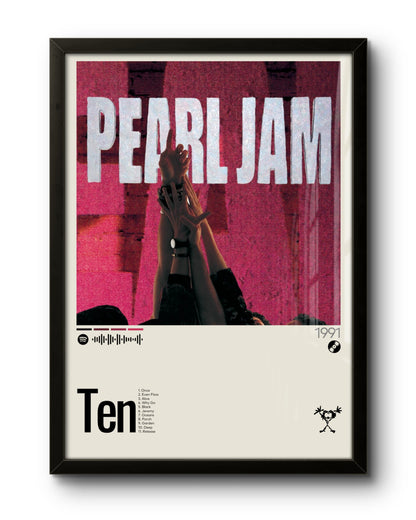 Quadro: Ten (1991) by Pearl Jam