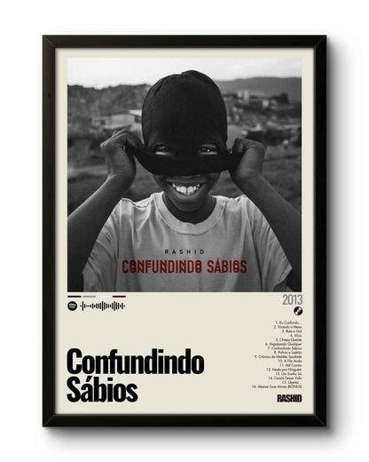 Quadro: Confundindo Sábios (2013) por Rashid