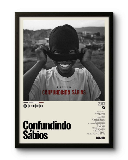 Quadro: Confundindo Sábios (2013) por Rashid