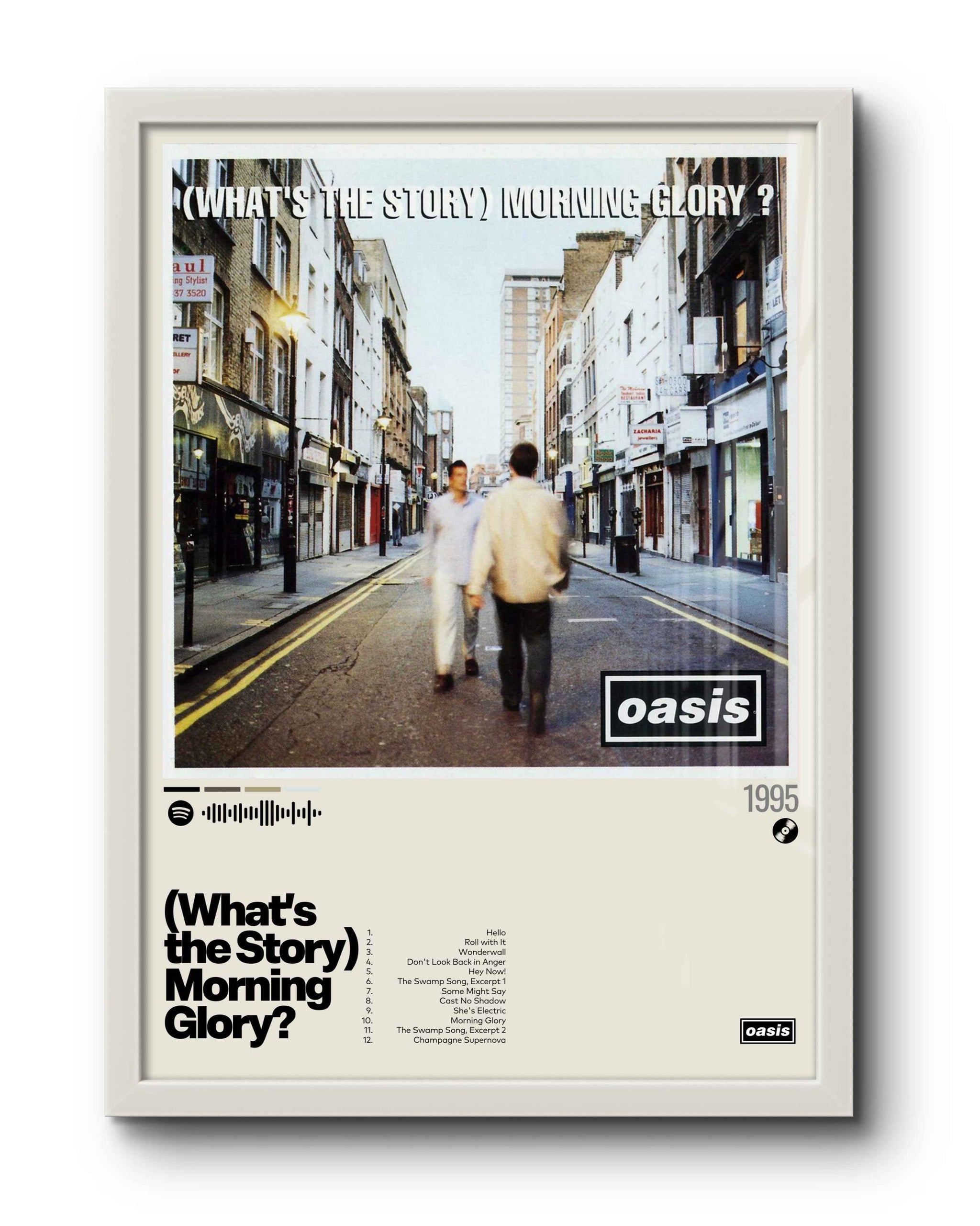 Quadro: (What's the Story) Morning Glory? (1995) by Oasis